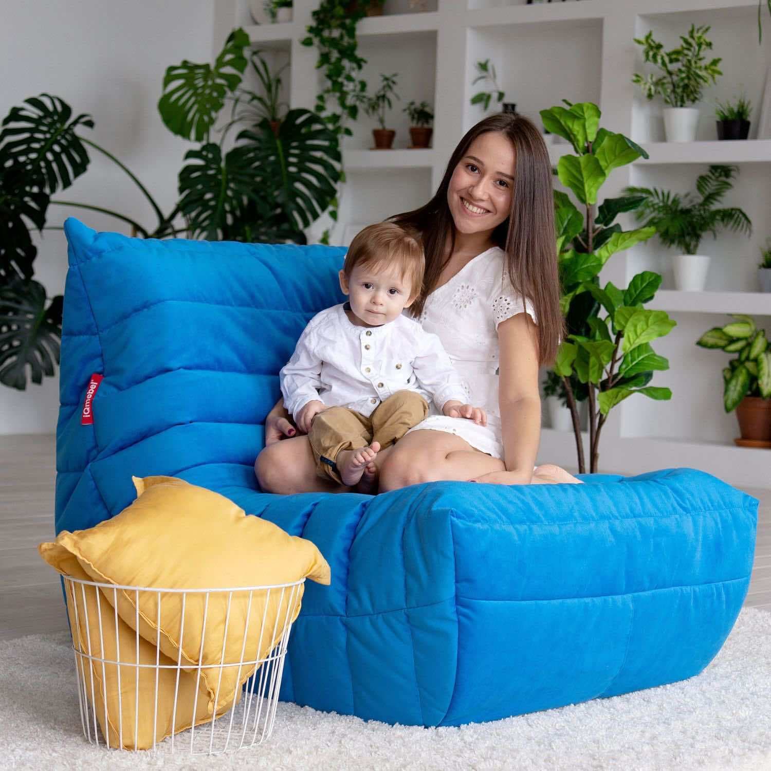 Кресло Chillout BLUE превью 2