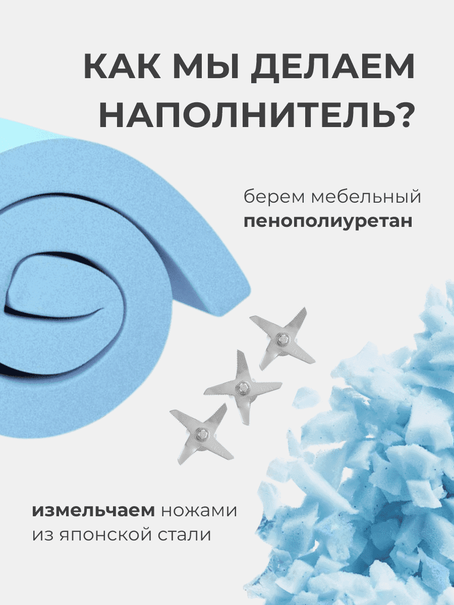 Кресло Облако «108» DENIM превью 17